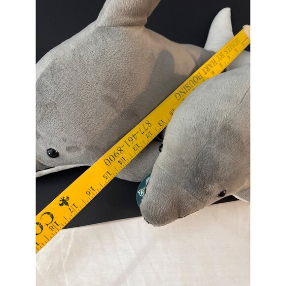 Mom & Baby Dolphins Hope & Winter Plush Stuffed Animals Fiesta - Picture 7 of 7